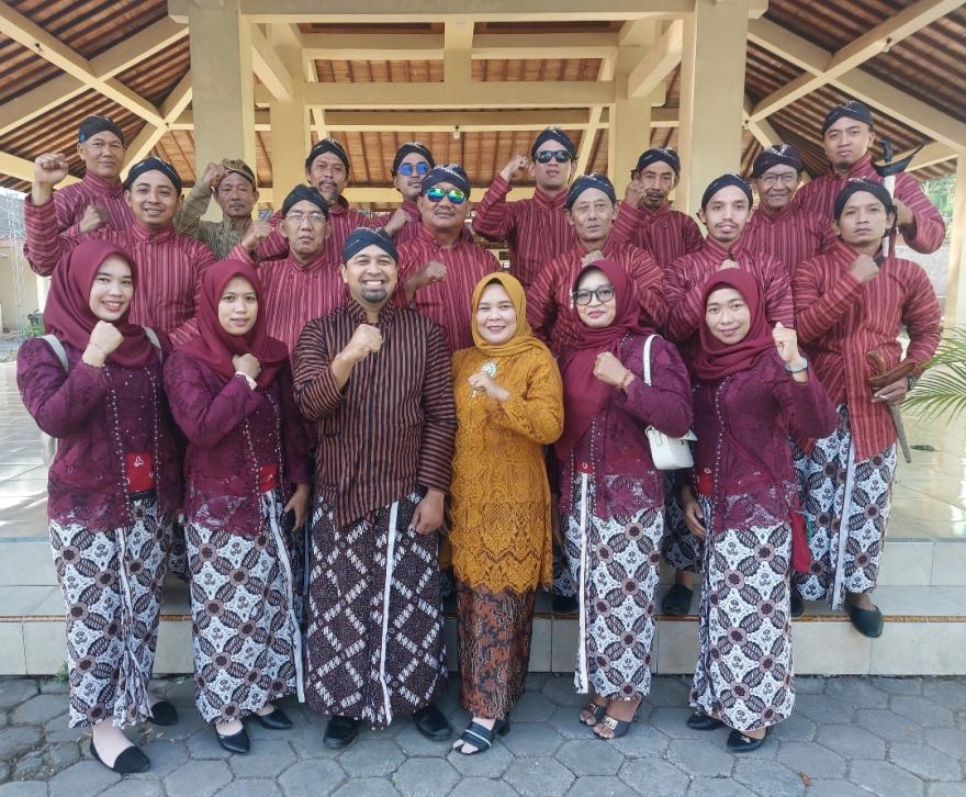 PEMERINTAH KALURAHAN WONOLELO HADIRI UPACARA HARI JADI BANTUL KE-194